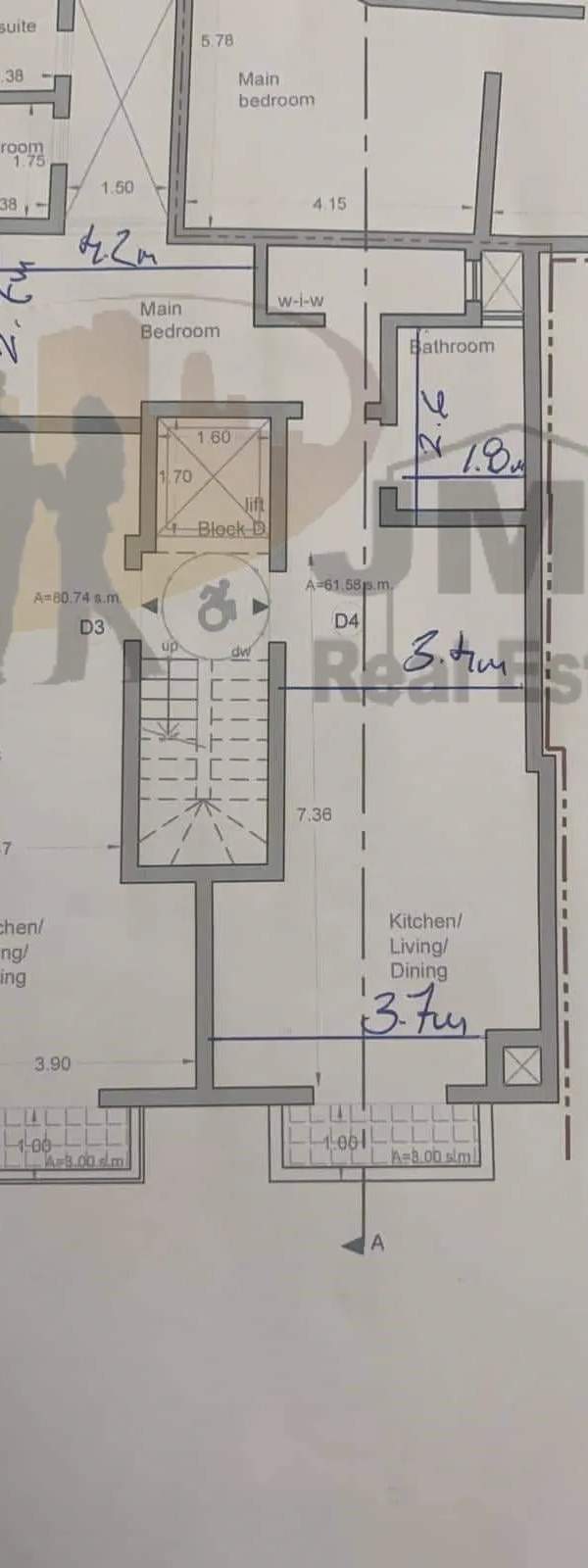 Paola (Rahal Gdid) 1-bedroom apartment