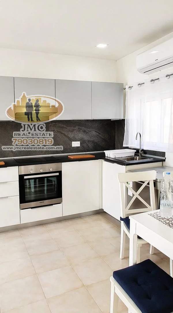 Gżira/Sliema Border 3 Double Bedroom Townhouse for Rent