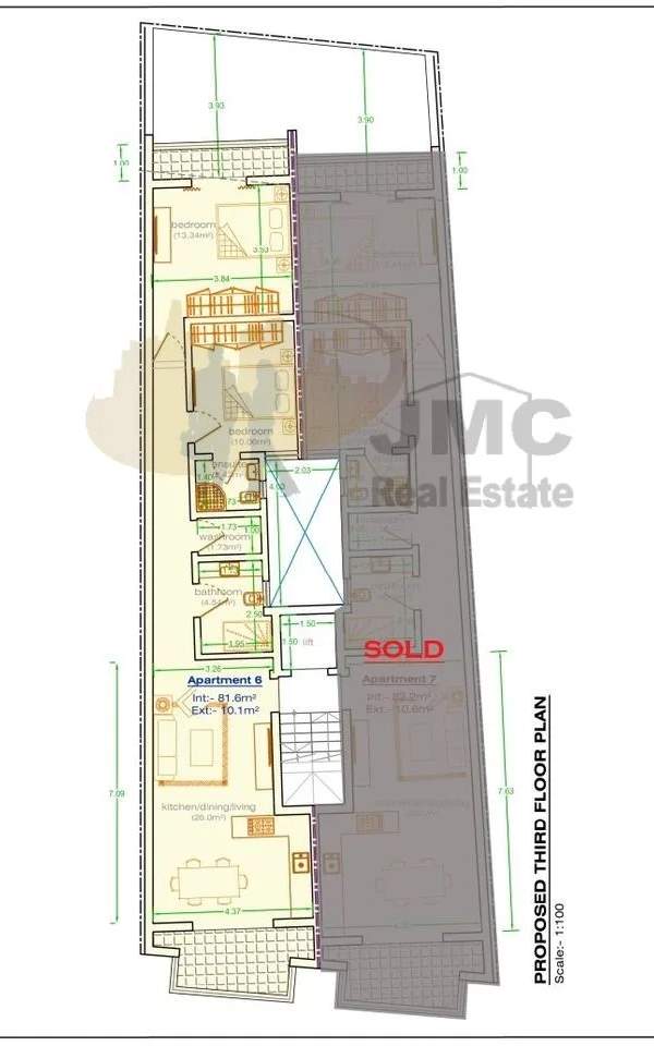 Tarxien 2 bedroom apartment