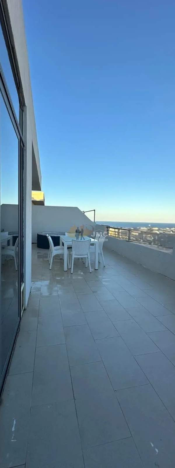 Zabbar highly finished 2 double bedroom penthouse with sea view