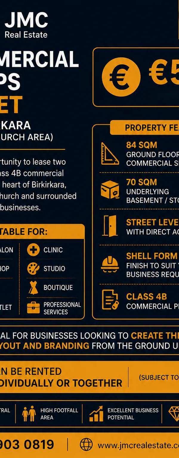 Birkirkara Commercial Shops