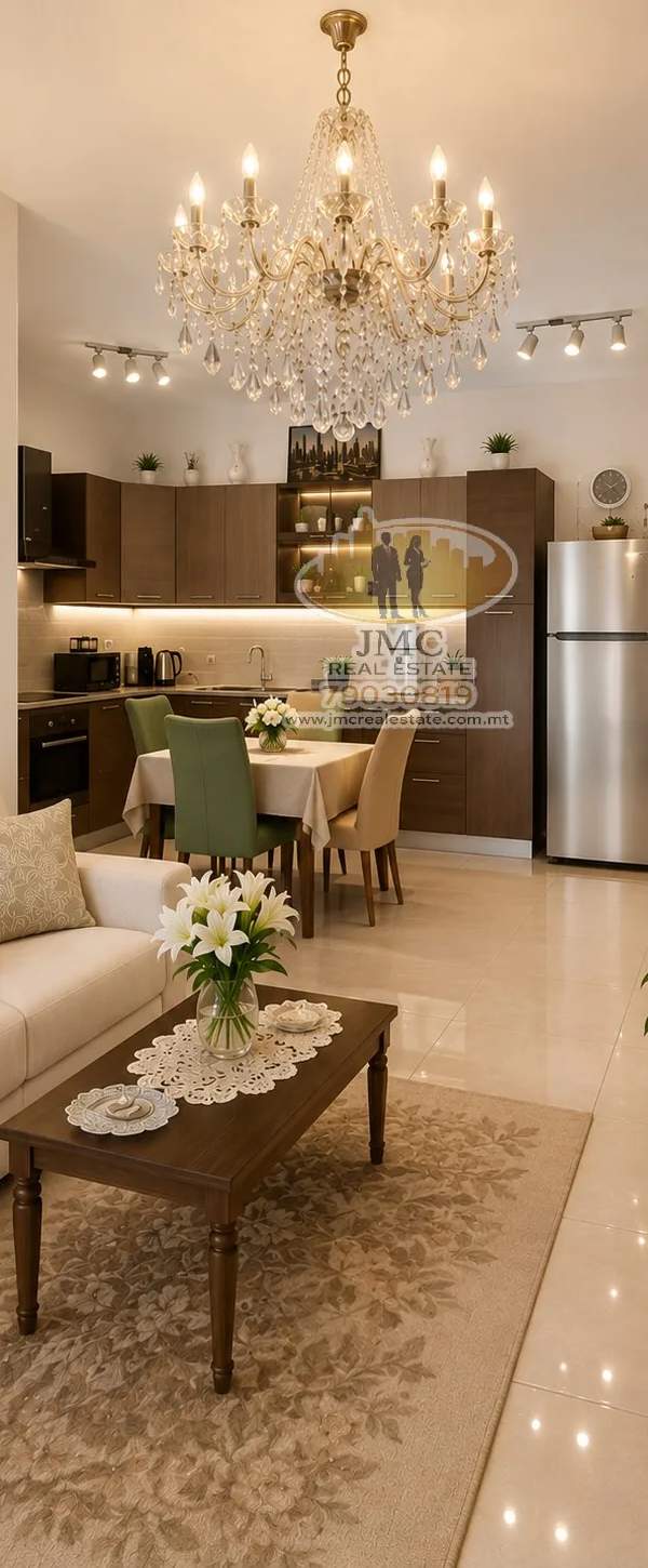 Żabbar Furnished 2-Bedroom Penthouse