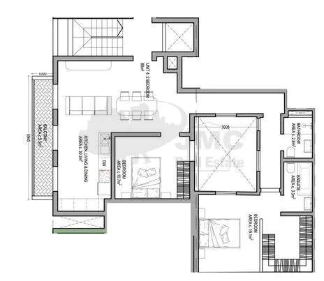 Fgura 2 bedroom apartment with ODZ views