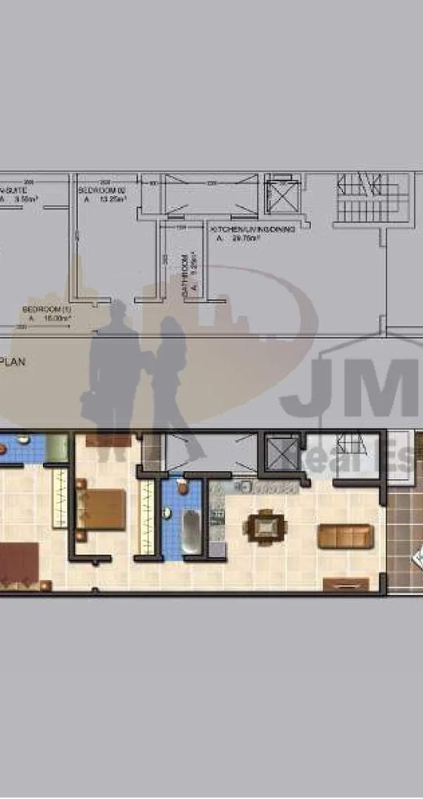 Attard Fully finished 2 bedroom penthouse