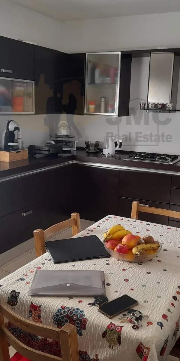Mosta fully furnished 3 bedroom ground floor maisonette with 3 car garage