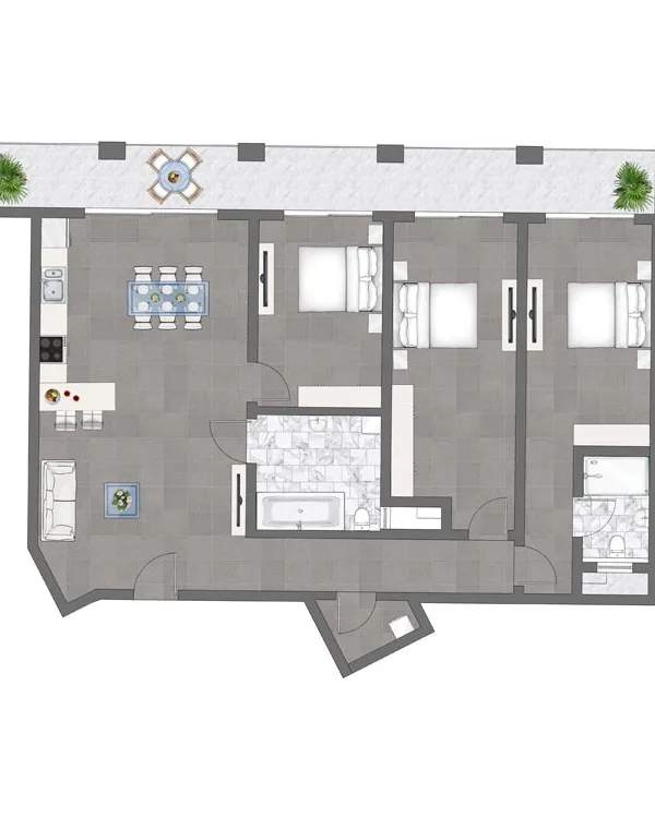 Mosta 3 bedroom apartments