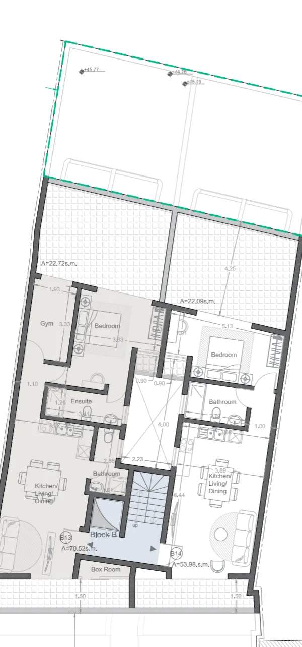 Msida 1 bedroom penthouses
