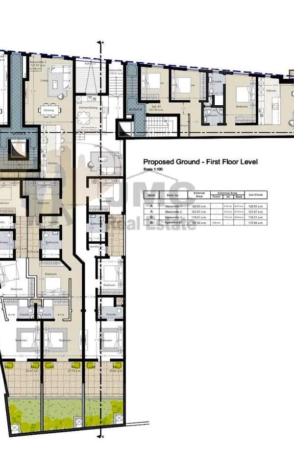 Burmarrad 3 bedroom maisonettes