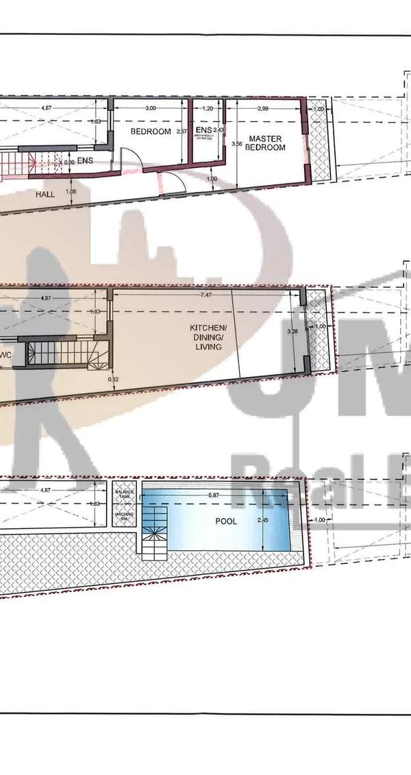 Birkirkara ready to move into 2 bedroom penthouse with airspace