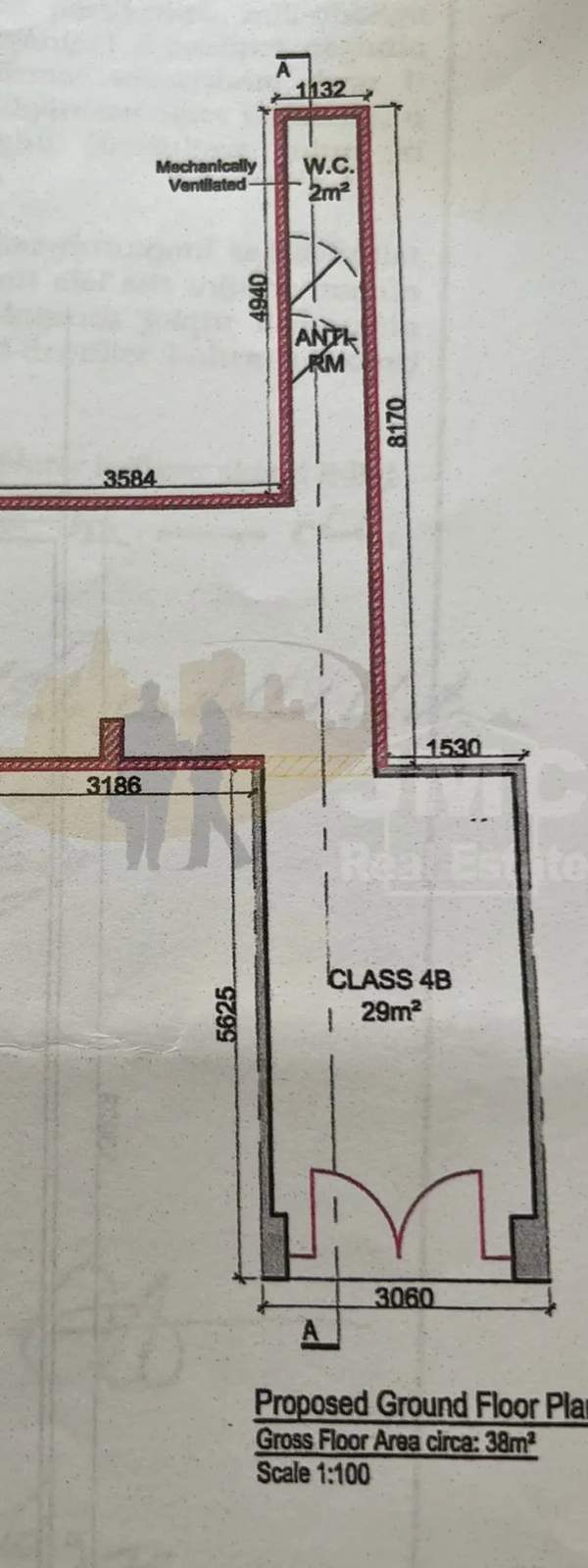 Paola (Rahal Gdid) centrally located Class 4B shop
