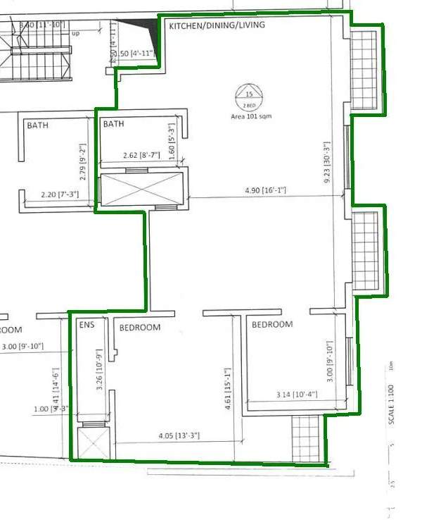 Marsascala highly finished 2 bedroom apartment with unobstructed views