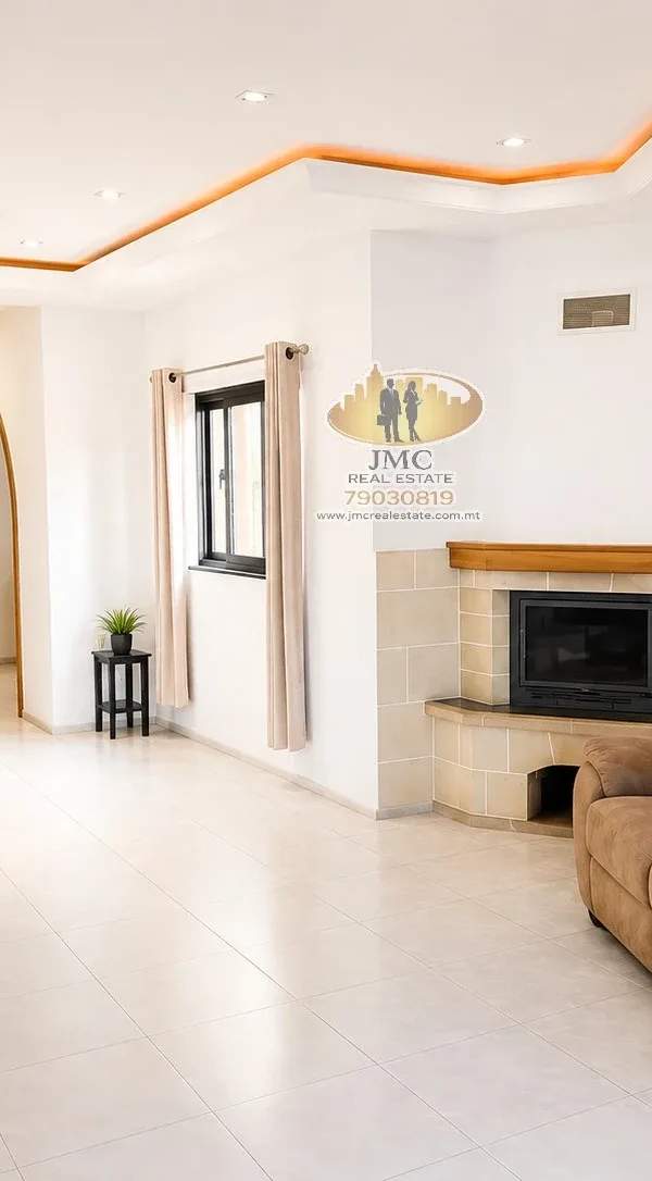 Żabbar 3-Bedroom First Floor Maisonette With Full Roof & Airspace
