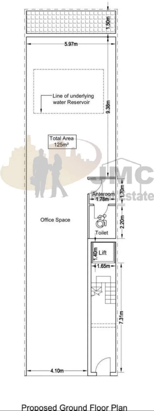 Luqa 125sq.m Commercial property