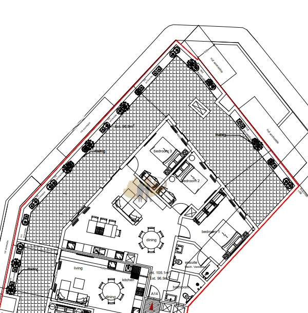 Zurrieq finished 3 bedroom penthouse