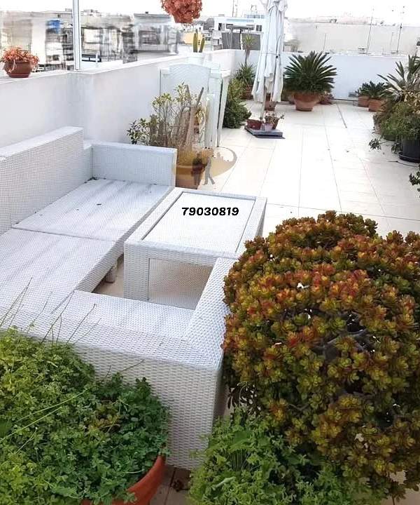 Mosta highly finished & furnished 2 bedroom penthouse with 2 garages