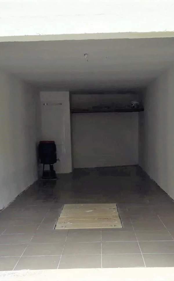 Kalkara finished street level 2-car garage
