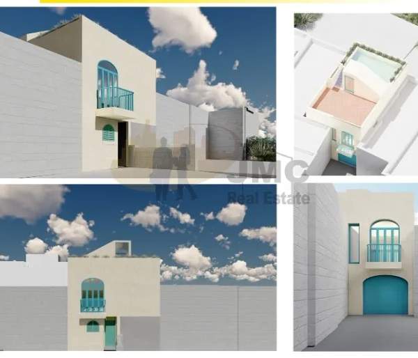 Rabat plot with permits for terraced house