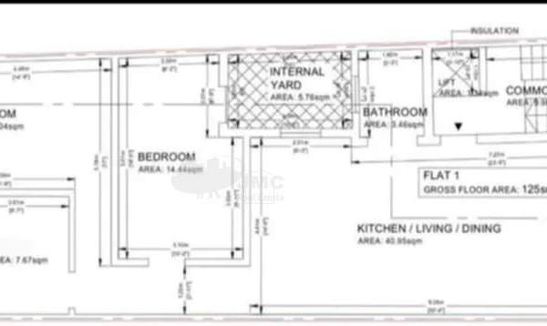 Mosta highly finished 3 bedroom apartment