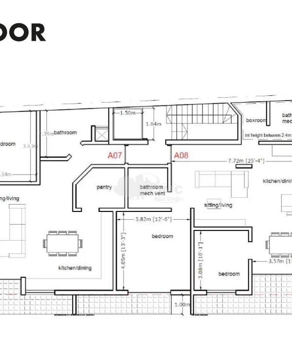 Mosta finished 3-bedroom apartments