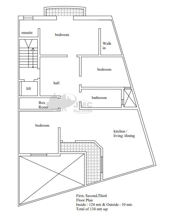 Zabbar 3 bedroom apartment