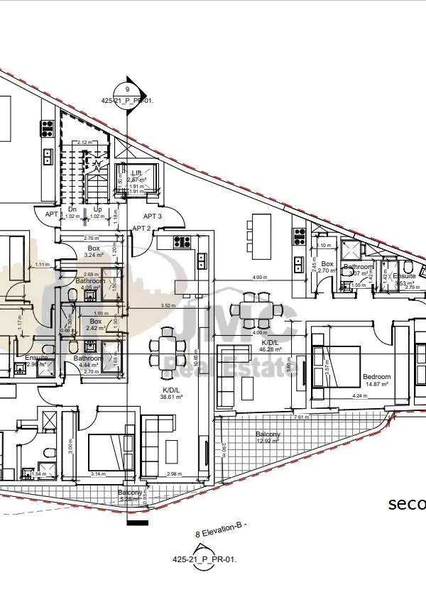 Lija finished 2 double bedroom apartments