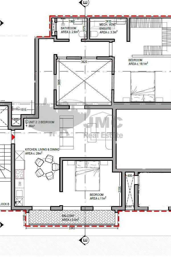 Fgura highly finished 2 bedroom apartment