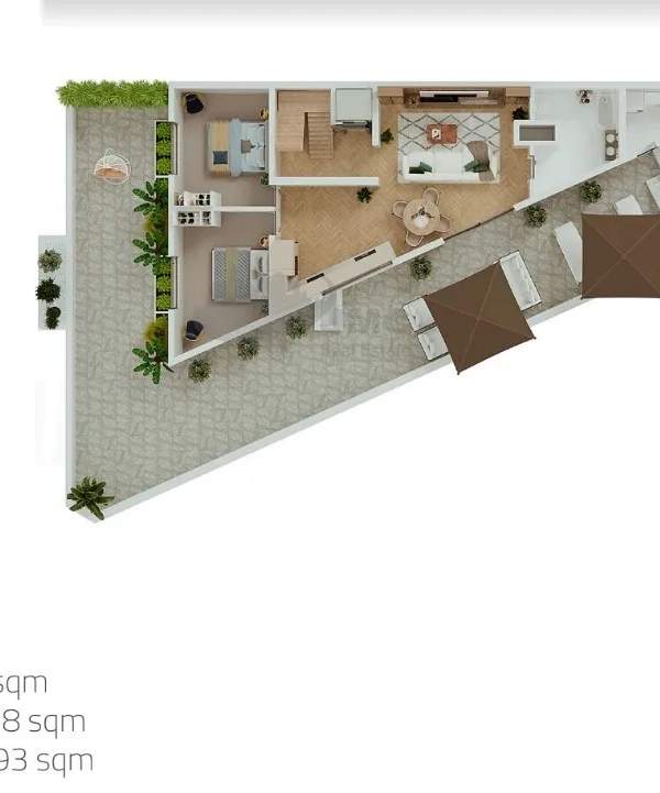 Dingli finished 2 bedroom penthouse