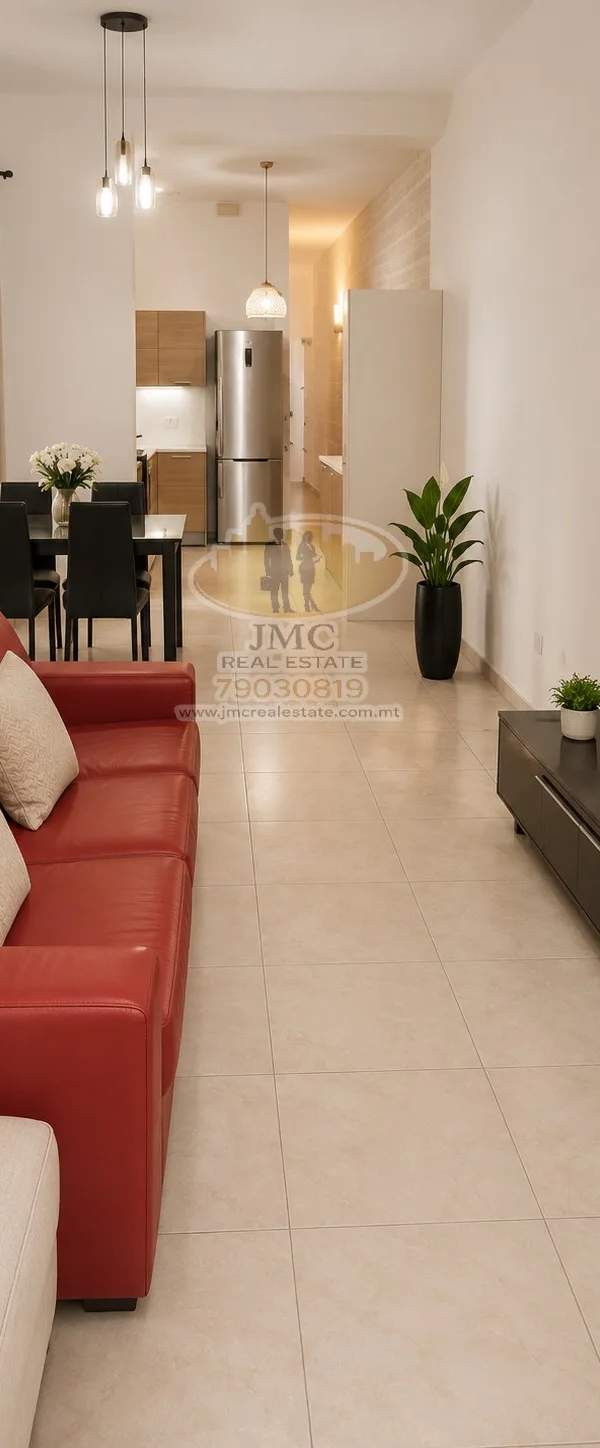 San Ġwann Furnished 2 Double Bedroom Ground Floor Maisonette