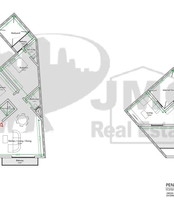 Qormi 2 & 3 bedroom penthouse