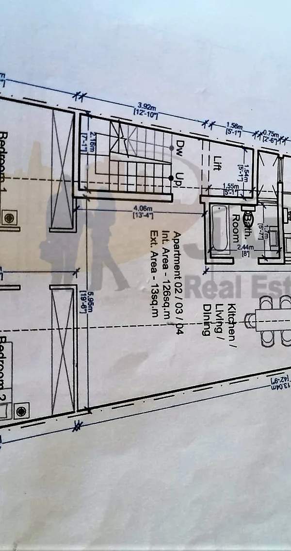 Gharghur 3 double bedroom apartment