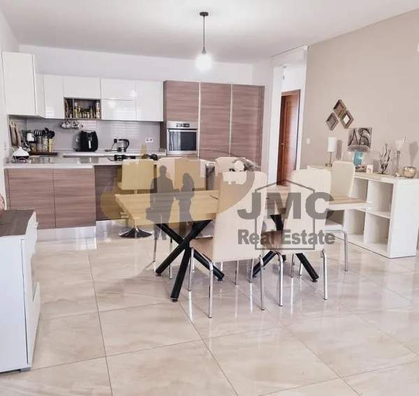 Marsascala fully furnished 3 bedroom apartment with garage