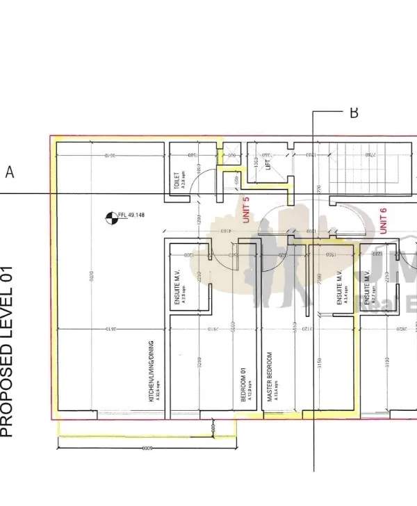 St.Julians finished 2 double bedroom apartment