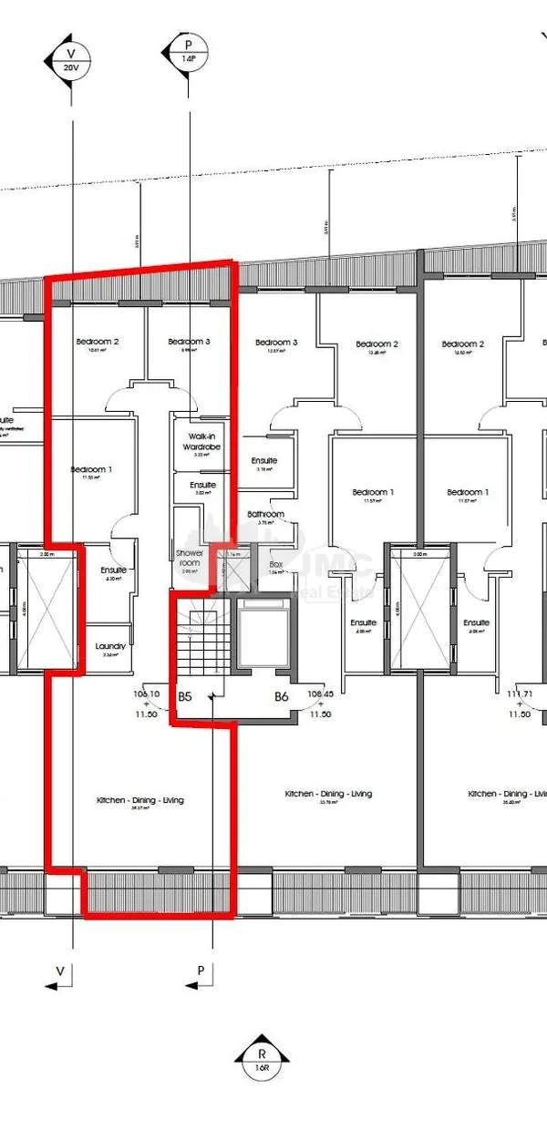 Birkirkara centrally located highly finished 3 bedroom apartment