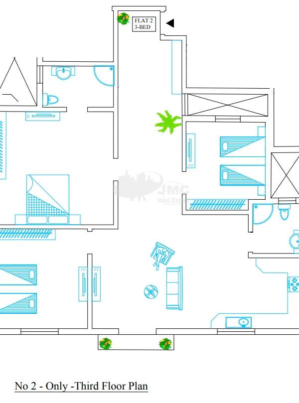 Santa Venera 3 bedroom apartment