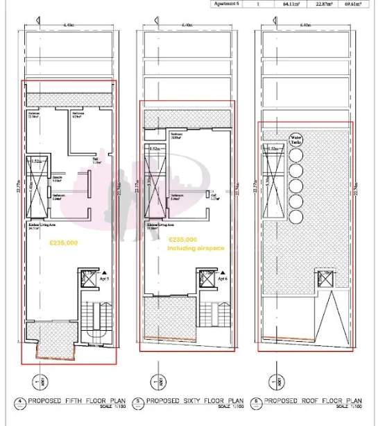 Marsascala 2 bedroom apartments
